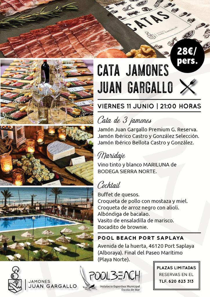 Cata de Jamones Gargallo - Pool Beach